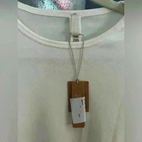 Skims FITS EVERYBODY LONG SLEEVE T-SHIRT cream 3XL NWT - Picture 3 of 3